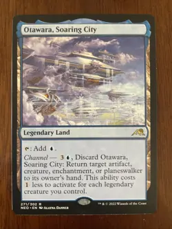 Otawara, Soaring City 271/302 Magic the Gathering Rare Legendary Land - Image 1