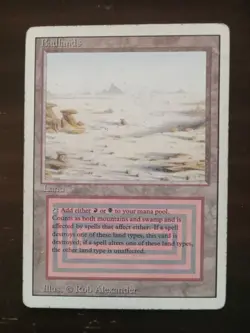 MTG Badlands Revised Edition - Image 1