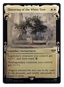 MTG Lord of the Rings Flowering of the White Tree (Showcase) (FOIL) MINT/NM x1 - Image 1