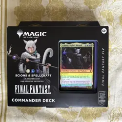 Magic The Gathering Final Fantasy XIV Commander Deck Scions & Spellcraft (New) - Image 1