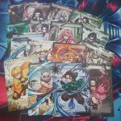 MTG Altered Art - Infinite Land Set: Slayers and Demons - Magic: The Gathering - Image 1