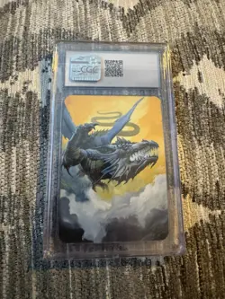 East-West Dragon Foil CGC 10 Gem Mint Sorcery: Contested Realm Alpha Elite - Image 2