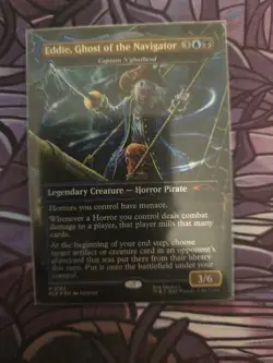 Eddie, Ghost of the Navigator - Captain N'ghathrod (Rainbow Foil) Secret Lair... - Image 1