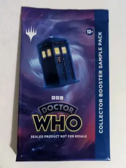 MTG Doctor Who Collector Booster Sample Pack - Sealed - Image 1