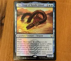 The Unagi Of Kyoshi Island [Prerelease] R 0077, NM Foil Promo, MTG Avatar TLA - Image 1