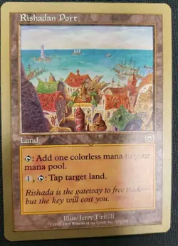MTG *Rishadan Port X1* (MP) World Championship Brussels 2000 (Janosch Kuhn) - Image 1