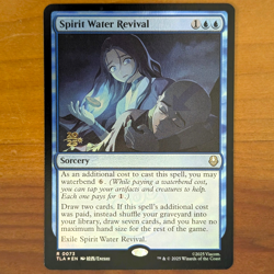 Spirit Water Revival - Prerelease Foil Promo - Avatar TLA MTG - Image 1