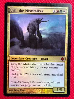MTG Foil 1X Uril, the Miststalker X1 Alara Reborn Magic - Played - Image 1