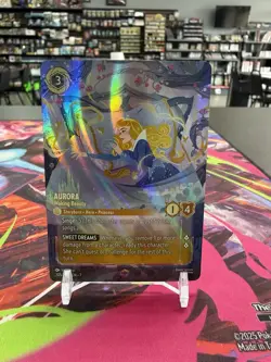 Disney Lorcana Aurora Waking Beauty Enchanted Rare Archazia's Island - Image 1