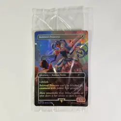 Foil Beloved Princess Secret Lair Hatsune Miku Winter Diva MTG Life Gain - Image 1