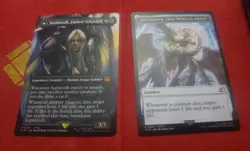 [317] Sephiroth, Fabled SOLDIER (Borderless) + Token NearMint! Pack-to-Sleeve. - Image 1