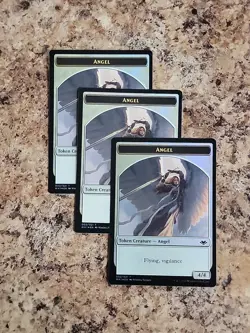 MTG 3x Angel Token Foil MH1 Flying Vigilance Modern Horizons Commander - Image 2