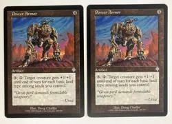 Power Armor (2) Invasion NM MTG Magic the Gathering - Image 1