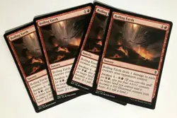 Boiling Earth (4) Battle for Zendikar NM MTG Magic the Gathering - Image 1