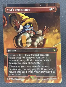 Vivi's Persistence (Borderless) - Commander: FINAL FANTASY Magic - Image 1