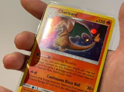 1 Swirl 🌀 Cosmo Holo Pokemon TCG Charizard Promo SM226 Sun And Moon 2019 LP - Image 5