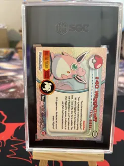 1999 Topps Pokemon TV WigglyTuff #40 Foil Black Logo SGC 9.5 - Image 2
