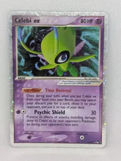 Celebi ex 017/017 Pop Series 2 Holo Ultra Rare Pokemon TCG Nintendo promo - Image 1
