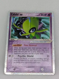 Celebi ex 017/017 Pop Series 2 Holo Ultra Rare Pokemon TCG Nintendo promo - Image 3