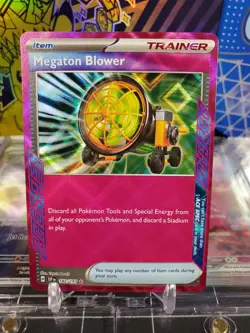 Megaton Blower 182/191 ACE SPEC Pokemon TCG S&V Surging Sparks - Image 1