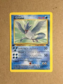 Pokemon TCG - Articuno (17/62) 1st Edition Fossil - Regular Rare - NM - Image 3
