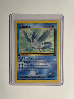 Pokemon TCG - Articuno (17/62) 1st Edition Fossil - Regular Rare - NM - Image 5