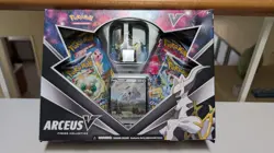 Pokemon TCG Arceus V Figure Box - 4 Pack 820650850165 - Image 1