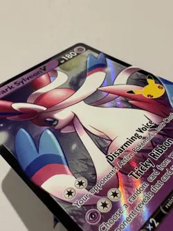 Pokemon 2021 Celebrations Dark Sylveon v SWSH134 Holo Rare 25th Anniversary NM - Image 3