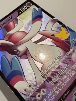 Pokemon 2021 Celebrations Dark Sylveon v SWSH134 Holo Rare 25th Anniversary NM - Image 4