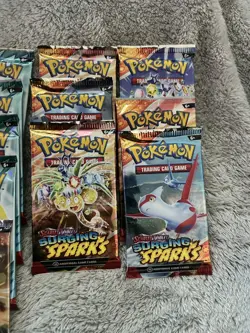 Pokemon TCG Booster Pack Lot x14 Surging Sparks Journey Together Destined Rivals - Image 3