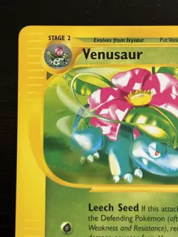 2002 Pokemon TCG Venusaur E-Series 67/165 Expedition Base Set Non-holo LP - Image 2
