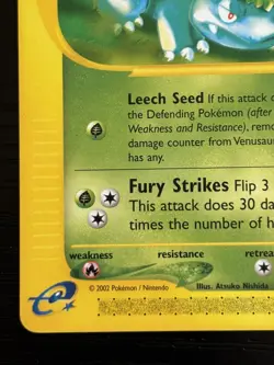 2002 Pokemon TCG Venusaur E-Series 67/165 Expedition Base Set Non-holo LP - Image 5