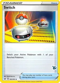 Switch - (Eevee Stamped) Promo Battle Academy 2022 183/202 NM English Pokemon - Image 1
