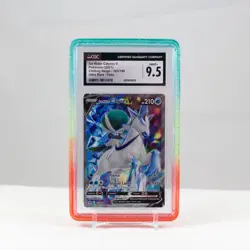 Pokemon Ice Rider Calyrex V Holo #163 Chilling Reign 2021 - CGC 9.5 Mint+ - Image 1