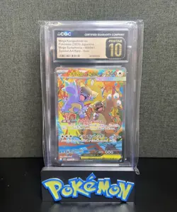 2025 POKEMON JPN SPECIAL ART RARE #089/063 MEGA KANGASKHAN EX CGC 10 PRISTINE - Image 1