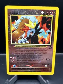 Pokemon TCG Entei Wizards Black Star Promos 34 Holo Promo Promo - Image 1