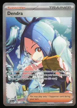 Pokemon TCG Dendra Holo Special Illustration Rare Full Art 266/193 NM - Image 1
