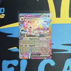 2025 Pokemon SYLVEON EX 041/131 Prismatic Evolutions PRE EN Double Rare Holo - Image 1