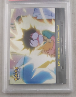 2000 Topps Pokemon TV EP1 I Choose You! Series 2 Foil - PSA 8 NM-MT - Image 4