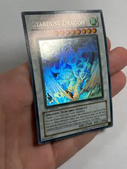 STARDUST DRAGON TDGS-EN040 GHOST RARE 1ST EDITION YU-GI-OH - Image 3
