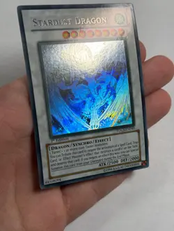 STARDUST DRAGON TDGS-EN040 GHOST RARE 1ST EDITION YU-GI-OH - Image 4