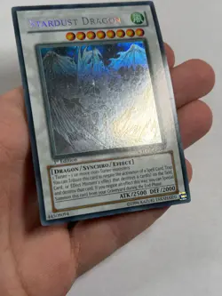 STARDUST DRAGON TDGS-EN040 GHOST RARE 1ST EDITION YU-GI-OH - Image 5