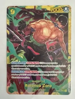 Roronoa Zoro OP06-118 Secret Rare (Learn Together) - Image 1