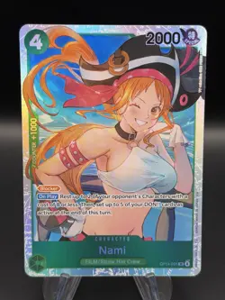 Nami OP14-031 (SR) The Azure Sea’s Seven One Piece TCG English - Image 1