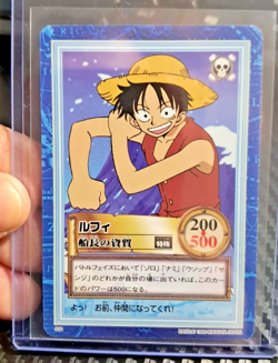 BANDAI One Piece Hyper Battle LUFFY S02 FIRST STAGE 1ST EVER SET RC - Image 1