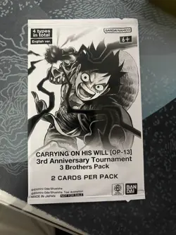 One Piece Carrying On His Will 3rd Anniversary 3 Brothers Pack *SEALED* - Image 1