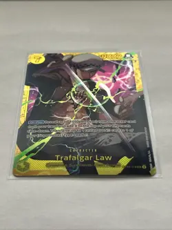 One Piece TCG Trafalgar Law OP10-119 Royal Blood Foil SEC !!! LQQK !!! - Image 2