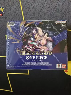 One Piece TCG - OP 14 The Azure Sea's Booster Box - New & Sealed - Image 1