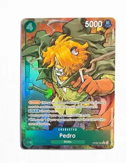 Pedro ~ One Piece Two Legends ~ OP08-030 Alternate Art Foil - Image 1
