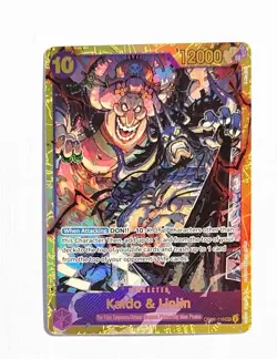 Kaido & Linlin ~ One Piece Two Legends ~ OP08-119 Secret Rare Foil - Image 1